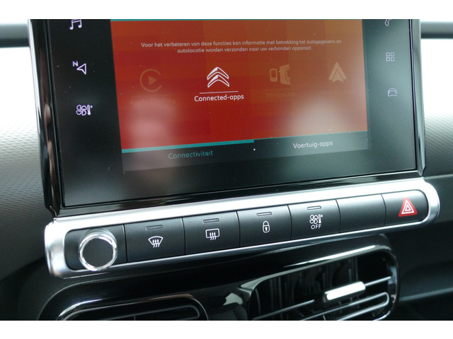 Citroen C4 Cactus 1.2 130pk Shine Plus. Camera, Navi, Clima, Cruise, StoelVerw, Haak 950kg