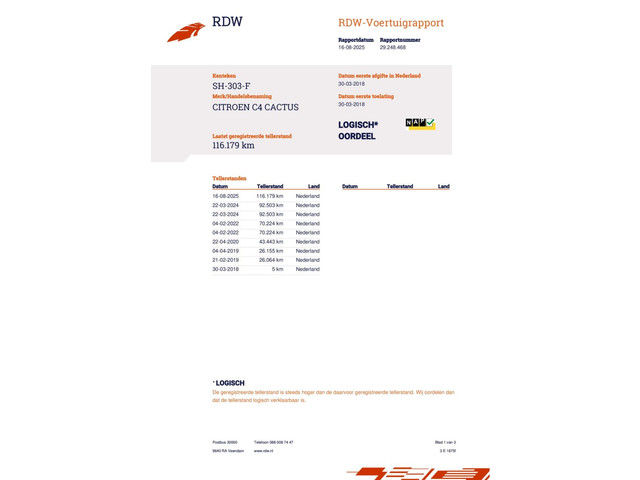 Citroen C4 Cactus 1.2 PureTech Business Trekhaak Navigatie