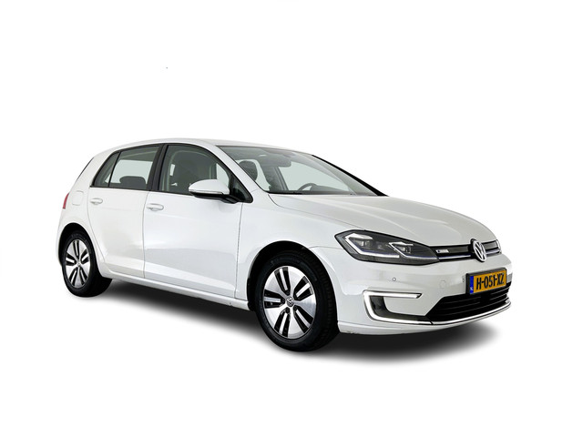 volkswagen-e-golf-soh-86-aut.-heat-pump---luxury-leather---full-led---navi-fullmap---camera---heated-sportseats---ecc---ccs-fastloader---pdc--