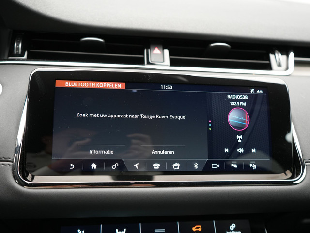 Land Rover Range Rover Evoque P200 AWD R-Dynamic | Afneembare Trekhaak | Adaptive Cruise | Meridian Audio | Lederen Sportstoelen Memory & Verwarmd | Carplay |