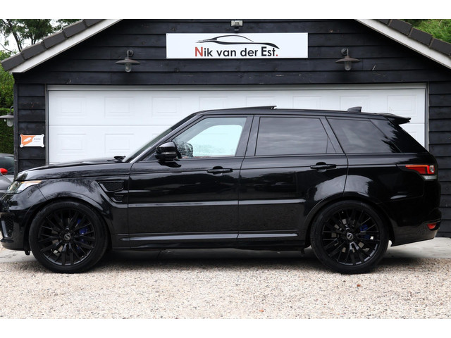 Land Rover Range Rover Sport 5.0 V8 Supercharged SVR-Facelift-Carbon-Meridian-Pano