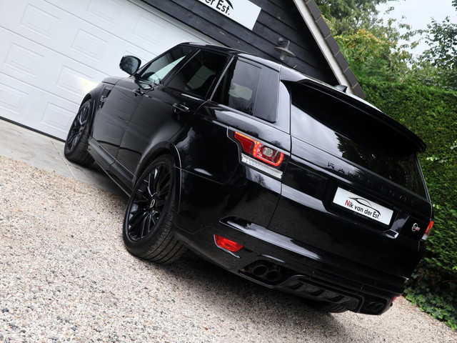 Land Rover Range Rover Sport 5.0 V8 Supercharged SVR-Facelift-Carbon-Meridian-Pano