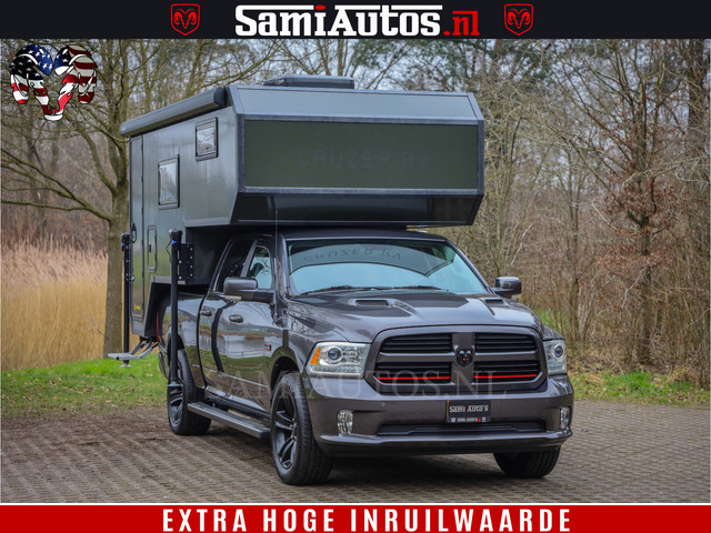 dodge-ram-1500-15000---voordeel---camper---afzet-unit---showroom-model---4-persoons---airco---zonnepaneel---verwarming---douche---wc---luifel-