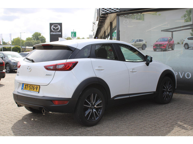 Mazda CX-3 2.0 SkyActiv-G 120 GT-M , Automaat, Trekhaak, Navi, Camera, Leder stof, Adap-Cruise, Stuur Stoel Verwarming, Bose, Clima, HUD, L