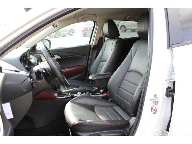 Mazda CX-3 2.0 SkyActiv-G 120 GT-M , Automaat, Trekhaak, Navi, Camera, Leder stof, Adap-Cruise, Stuur Stoel Verwarming, Bose, Clima, HUD, L