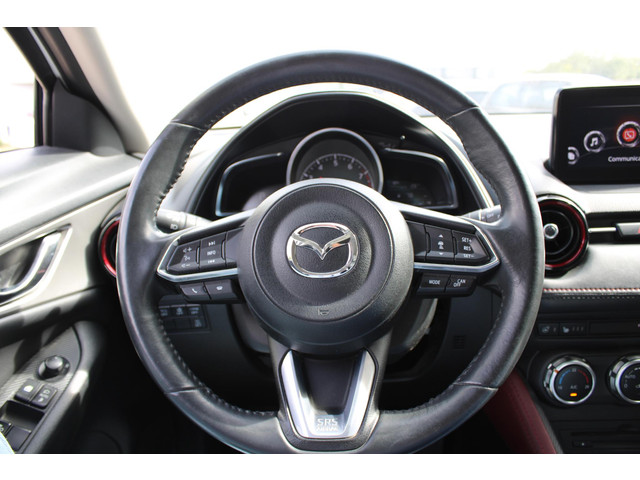 Mazda CX-3 2.0 SkyActiv-G 120 GT-M , Automaat, Trekhaak, Navi, Camera, Leder stof, Adap-Cruise, Stuur Stoel Verwarming, Bose, Clima, HUD, L