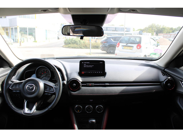 Mazda CX-3 2.0 SkyActiv-G 120 GT-M , Automaat, Trekhaak, Navi, Camera, Leder stof, Adap-Cruise, Stuur Stoel Verwarming, Bose, Clima, HUD, L