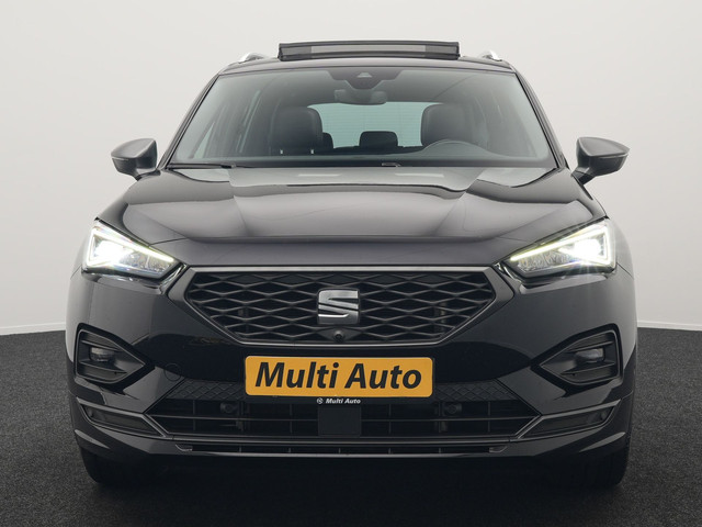 Seat Tarraco 1.4 TSI e-Hybrid FR Plug In Hybrid 245pk Dealer O.H PHEV | Panodak | Adaptive Cruise | 360 Camera | Lederen Sportstoelen Memory