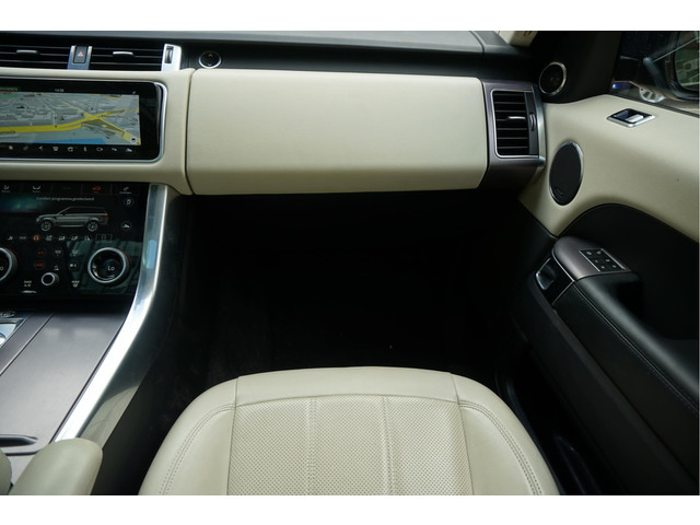Land Rover Range Rover Sport 2.0 P400e HSE Black Optic | Ivoorwit Leder | Panoramadak | Meridian sound | Luchtvering | Apple Carplay | Virtual Cockpit 3x LED