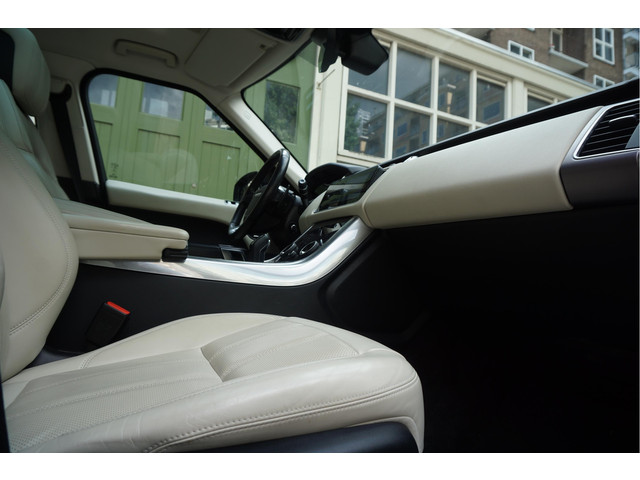 Land Rover Range Rover Sport 2.0 P400e HSE Black Optic | Ivoorwit Leder | Panoramadak | Meridian sound | Luchtvering | Apple Carplay | Virtual Cockpit 3x LED