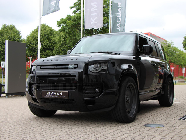 Land Rover Defender 110 P300e X-Dynamic HSE | KAHN BRITISH HERITAGE VELGEN | SPATLAPPEN CLASSIC