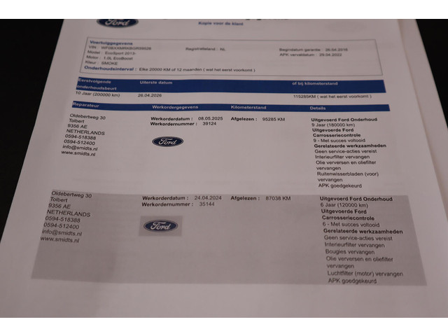 Ford EcoSport 125PK TITANIUM CAMERA TREKHAAK STOEL VOORRUITVERW. LEDER P-SENSOREN CLIMA LM-VELGEN DEALERONDERHOUDEN