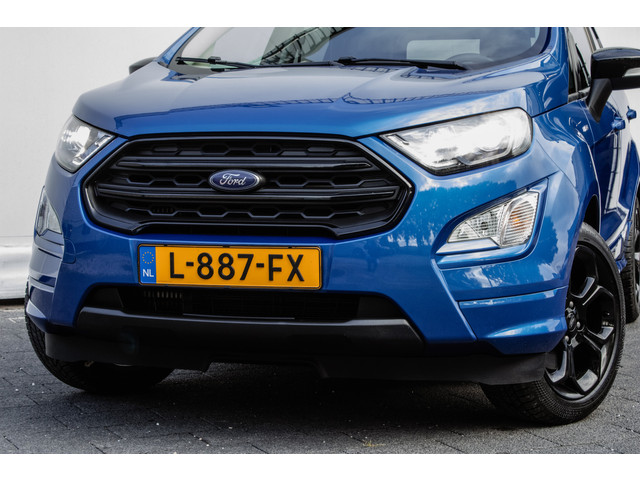 Ford EcoSport 1.0 125pk EcoBoost ST-Line Trekhaak  Carplay  Half lederen int,  Stuur + stoelverwarming  DAB+