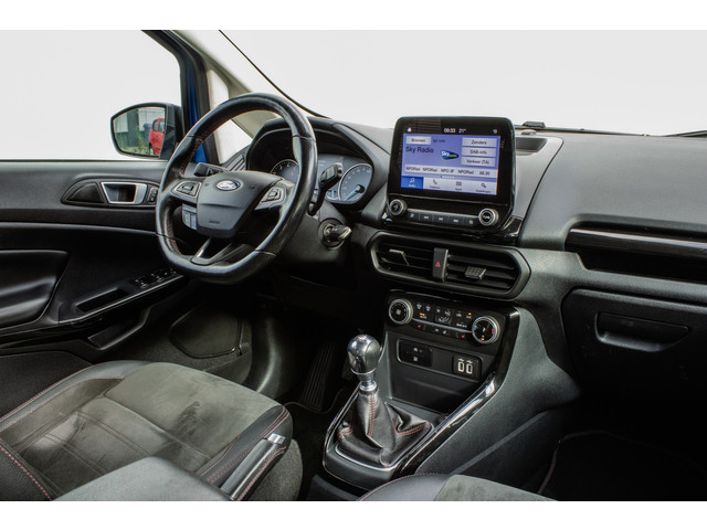 Ford EcoSport 1.0 125pk EcoBoost ST-Line Trekhaak  Carplay  Half lederen int,  Stuur + stoelverwarming  DAB+