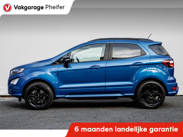 Ford EcoSport 1.0 125pk EcoBoost ST-Line Trekhaak  Carplay  Half lederen int,  Stuur + stoelverwarming  DAB+