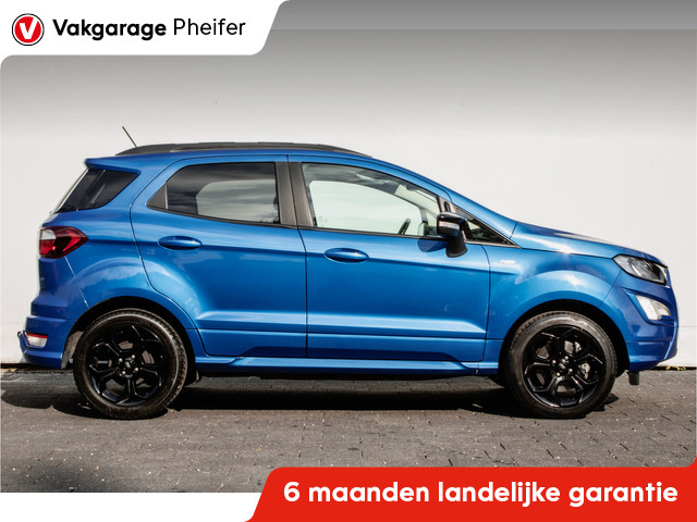Ford EcoSport 1.0 125pk EcoBoost ST-Line Trekhaak  Carplay  Half lederen int,  Stuur + stoelverwarming  DAB+