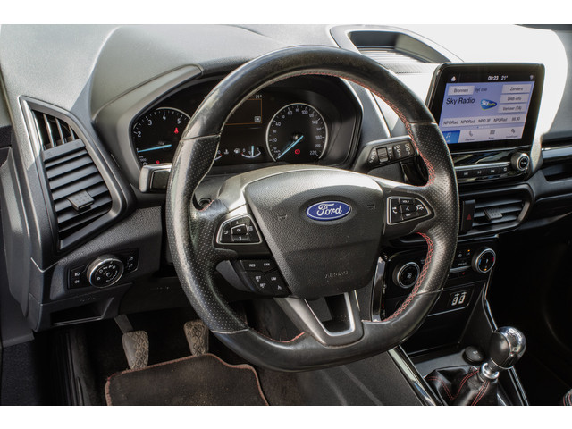 Ford EcoSport 1.0 125pk EcoBoost ST-Line Trekhaak  Carplay  Half lederen int,  Stuur + stoelverwarming  DAB+