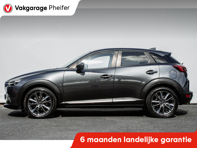 Mazda CX-3 2.0 SkyActiv-G 120 GT-Luxury Trekhaak  Lederen int.  Stoelverwarming  Cruise control