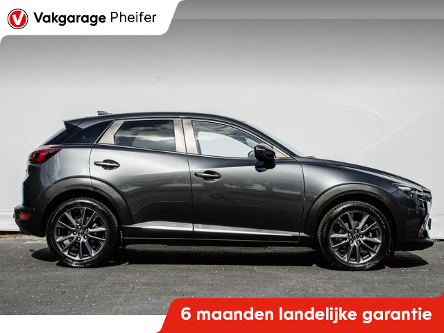 Mazda CX-3 2.0 SkyActiv-G 120 GT-Luxury Trekhaak  Lederen int.  Stoelverwarming  Cruise control