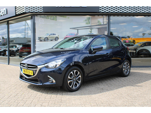 Mazda 2 1.5 Skyactiv-G Dynamic+ Trekhaak, Cruise, Navi, PDC, Airco, Bluetooth, LMV 16 Inch