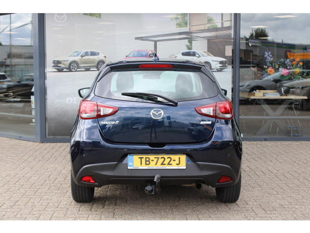 Mazda 2 1.5 Skyactiv-G Dynamic+ Trekhaak, Cruise, Navi, PDC, Airco, Bluetooth, LMV 16 Inch