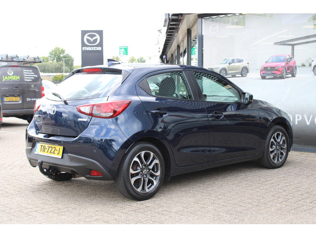 Mazda 2 1.5 Skyactiv-G Dynamic+ Trekhaak, Cruise, Navi, PDC, Airco, Bluetooth, LMV 16 Inch