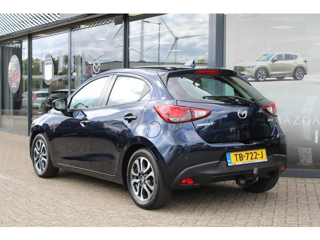 Mazda 2 1.5 Skyactiv-G Dynamic+ Trekhaak, Cruise, Navi, PDC, Airco, Bluetooth, LMV 16 Inch