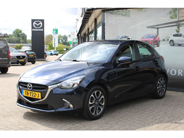 Mazda 2 1.5 Skyactiv-G Dynamic+ Trekhaak, Cruise, Navi, PDC, Airco, Bluetooth, LMV 16 Inch