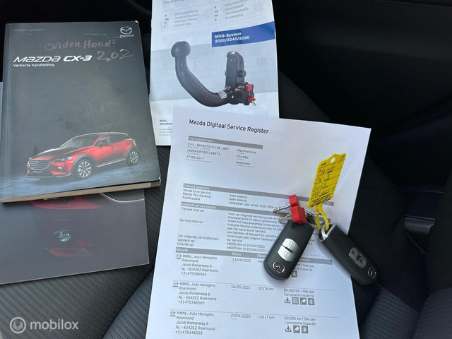 Mazda CX-3 2.0 SkyActiv-G 120 GT-M Clima Cruise Navi Carplay Trekh. etc.