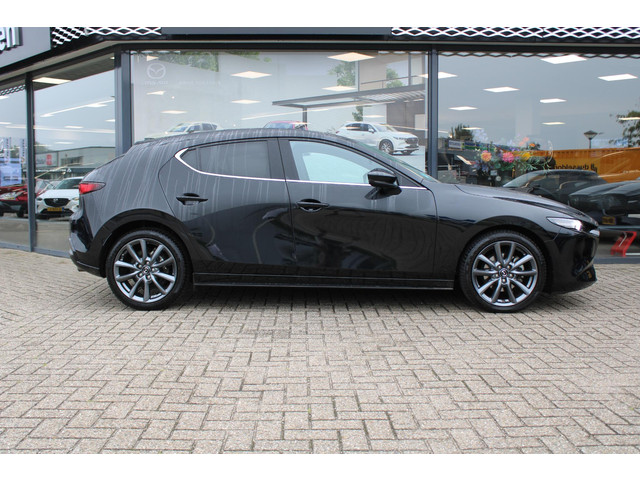 Mazda 3 2.0 e-SkyActiv-G M Hybrid 150 Sportive , Automaat, Leder, Camera, All Season, LMV 18 Inch, Stuur Stoel Verwarming, Apple Carplay
