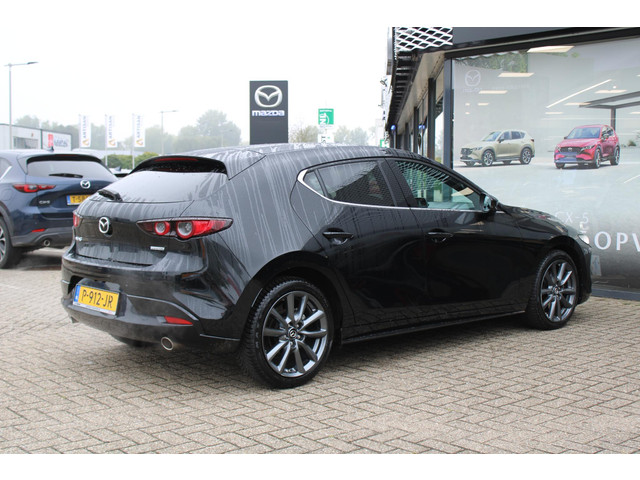 Mazda 3 2.0 e-SkyActiv-G M Hybrid 150 Sportive , Automaat, Leder, Camera, All Season, LMV 18 Inch, Stuur Stoel Verwarming, Apple Carplay