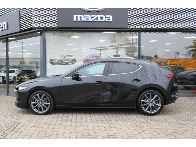 Mazda 3 2.0 e-SkyActiv-G M Hybrid 150 Sportive , Automaat, Leder, Camera, All Season, LMV 18 Inch, Stuur Stoel Verwarming, Apple Carplay
