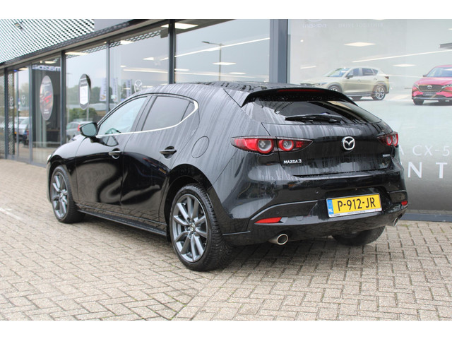 Mazda 3 2.0 e-SkyActiv-G M Hybrid 150 Sportive , Automaat, Leder, Camera, All Season, LMV 18 Inch, Stuur Stoel Verwarming, Apple Carplay