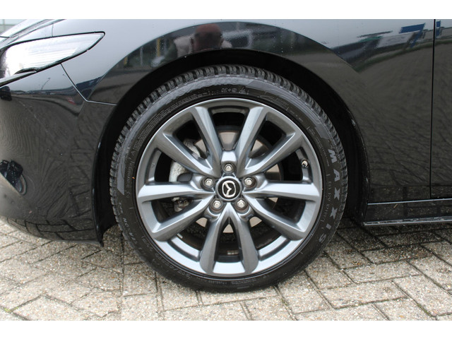 Mazda 3 2.0 e-SkyActiv-G M Hybrid 150 Sportive , Automaat, Leder, Camera, All Season, LMV 18 Inch, Stuur Stoel Verwarming, Apple Carplay