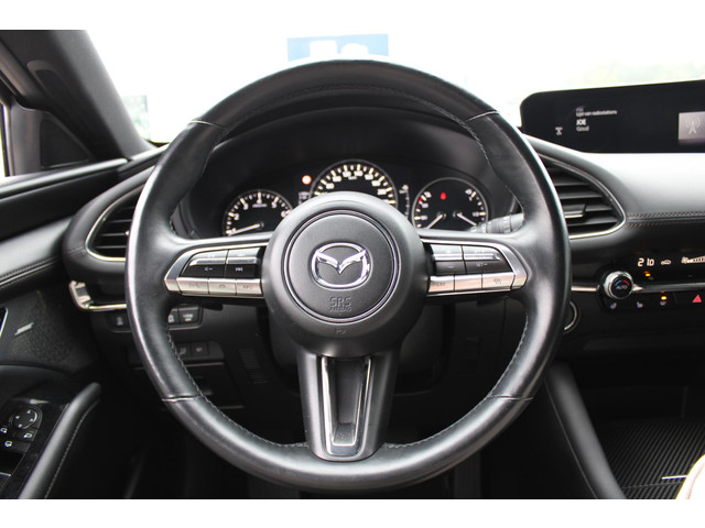 Mazda 3 2.0 e-SkyActiv-G M Hybrid 150 Sportive , Automaat, Leder, Camera, All Season, LMV 18 Inch, Stuur Stoel Verwarming, Apple Carplay