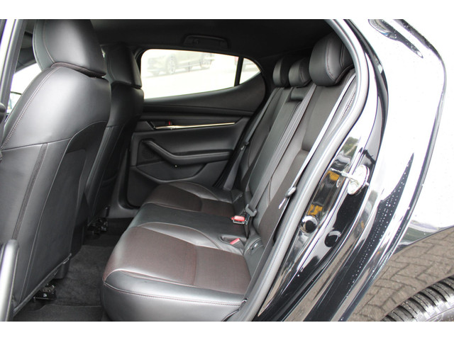 Mazda 3 2.0 e-SkyActiv-G M Hybrid 150 Sportive , Automaat, Leder, Camera, All Season, LMV 18 Inch, Stuur Stoel Verwarming, Apple Carplay