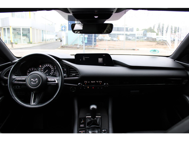 Mazda 3 2.0 e-SkyActiv-G M Hybrid 150 Sportive , Automaat, Leder, Camera, All Season, LMV 18 Inch, Stuur Stoel Verwarming, Apple Carplay