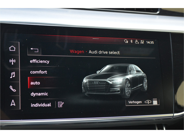 Audi A8 55 TFSI quattro Pro Line Plus €165k NP | Achterasbesturing | Schermen achter | Softclose | Pano | B&O | Alcantara hemel | 4x Sto