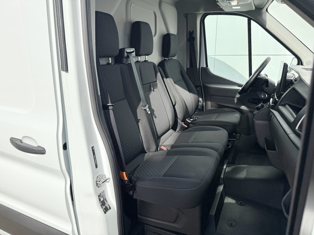 Ford E-Transit 75kWh 184PK 390 Elektrisch 75kWh 334km WLTP BEV Snelladen L2H2 Climate Control Tacho Carplay Camera Stoelverwarming Parkeersenso
