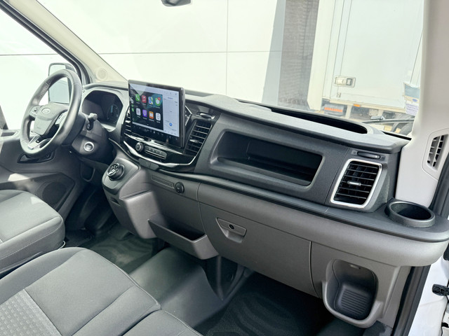 Ford E-Transit 75kWh 184PK 390 Elektrisch 75kWh 334km WLTP BEV Snelladen L2H2 Climate Control Tacho Carplay Camera Stoelverwarming Parkeersenso