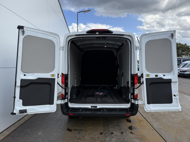 Ford E-Transit 75kWh 184PK 390 Elektrisch 75kWh 334km WLTP BEV Snelladen L2H2 Climate Control Tacho Carplay Camera Stoelverwarming Parkeersenso