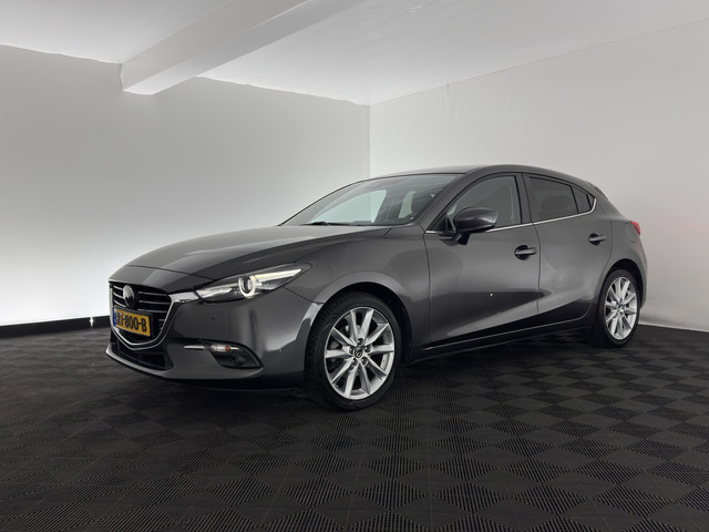 Mazda 3 2.0 SkyActiv-G 120 GT-M (INCL-BTW) *LUXURY-LEATHER | FULL-LED | ADAPTIVE-CRUISE | BLIND-SPOT |  BOSE-SOUND | CAMERA | KEYLESS |