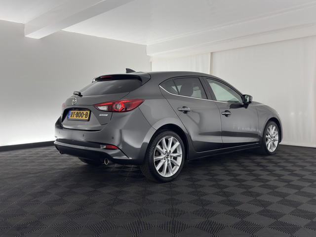 Mazda 3 2.0 SkyActiv-G 120 GT-M (INCL-BTW) *LUXURY-LEATHER | FULL-LED | ADAPTIVE-CRUISE | BLIND-SPOT |  BOSE-SOUND | CAMERA | KEYLESS |