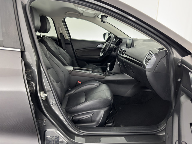 Mazda 3 2.0 SkyActiv-G 120 GT-M (INCL-BTW) *LUXURY-LEATHER | FULL-LED | ADAPTIVE-CRUISE | BLIND-SPOT |  BOSE-SOUND | CAMERA | KEYLESS |
