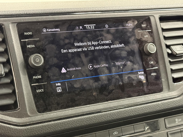 Volkswagen Crafter 35 2.0 TDI L4H3 Dubbele Cabine Automaat Navi Airco Cruise Control Imperiaal&Ladder Trekhaak