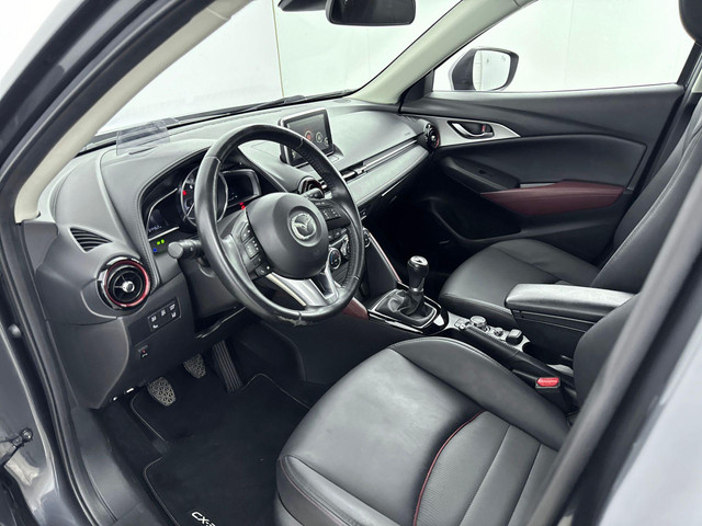 Mazda CX-3 2.0 SkyActiv-G 120 GT-M | Lage km-stand! | Leer | Stoelverwarming | Navigatie | Camera | 18 Lm-wielen |