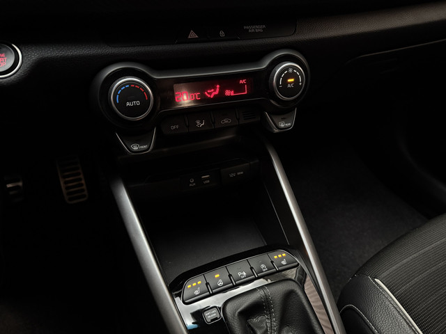 Kia Rio 1.0 TGDI GT-Line *Automaat* Stoel- Stuurverwarming   Carplay   Keyless   1 2 Leder   Camera   Navigatie   Cruise   17'' LMV