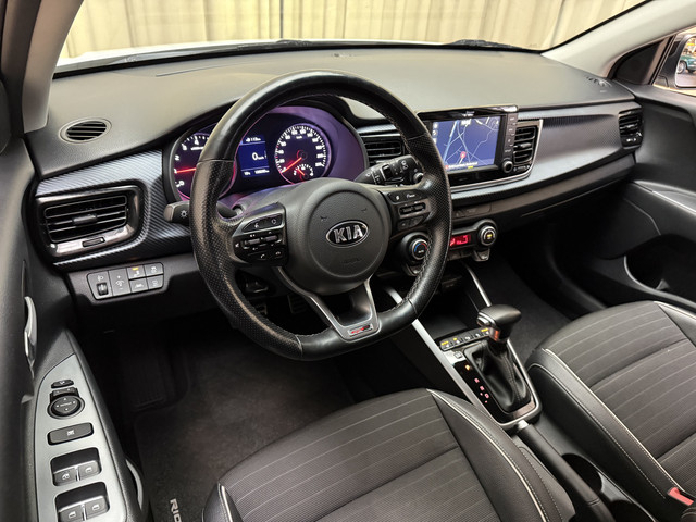 Kia Rio 1.0 TGDI GT-Line *Automaat* Stoel- Stuurverwarming   Carplay   Keyless   1 2 Leder   Camera   Navigatie   Cruise   17'' LMV