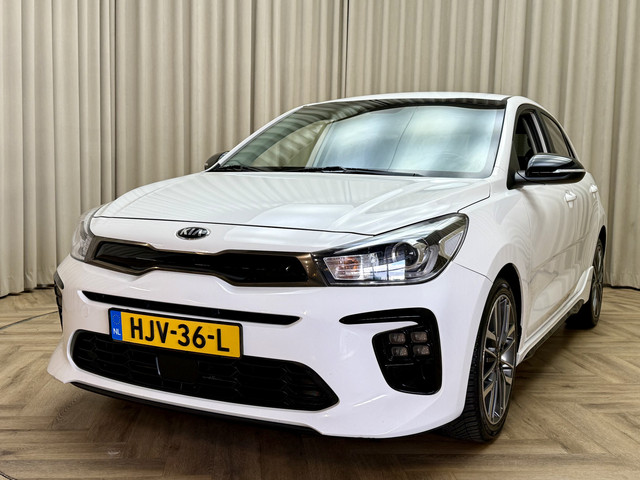 Kia Rio 1.0 TGDI GT-Line *Automaat* Stoel- Stuurverwarming   Carplay   Keyless   1 2 Leder   Camera   Navigatie   Cruise   17'' LMV