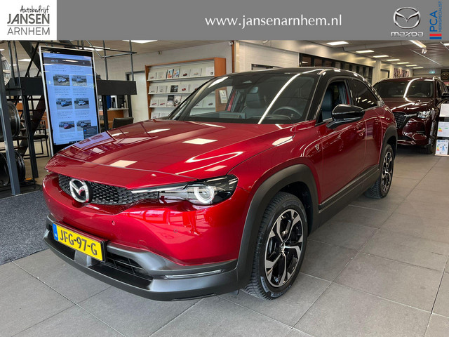 mazda-mx-30-e-skyactiv-r-ev-170-exclusive-line---voorraadvoordeel--9.230----automaat--trekhaak-voor-fietsen--all-season--lka--camera--half-